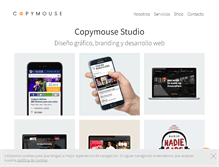 Tablet Screenshot of copymousestudio.com